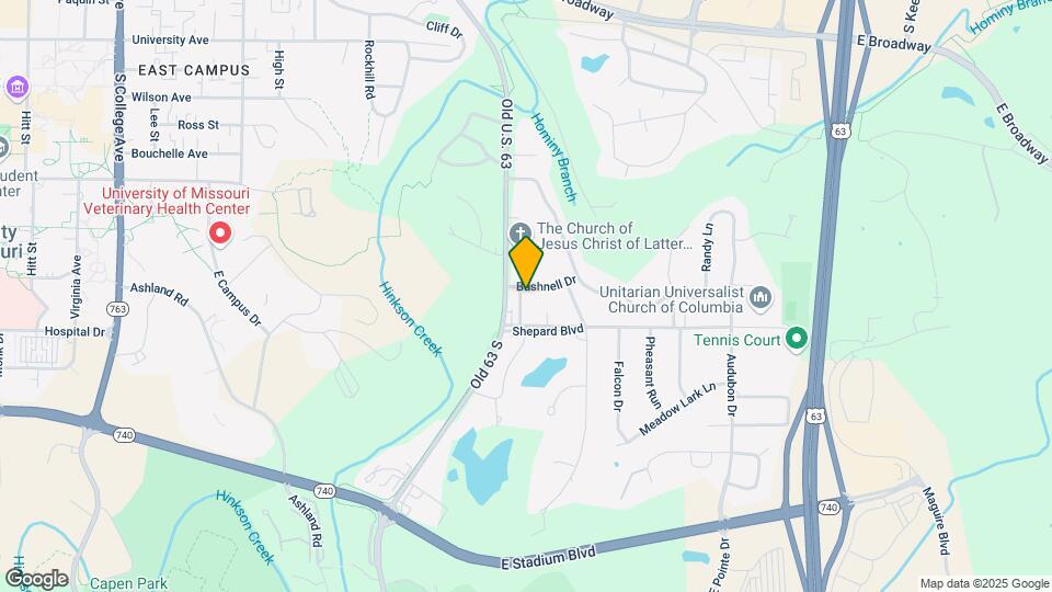 2208 Bushnell Dr Map and Location Details