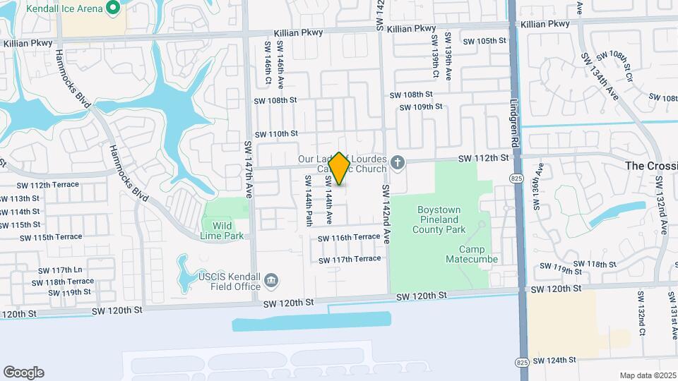 14354 SW 113th Terrace Map and Location Details