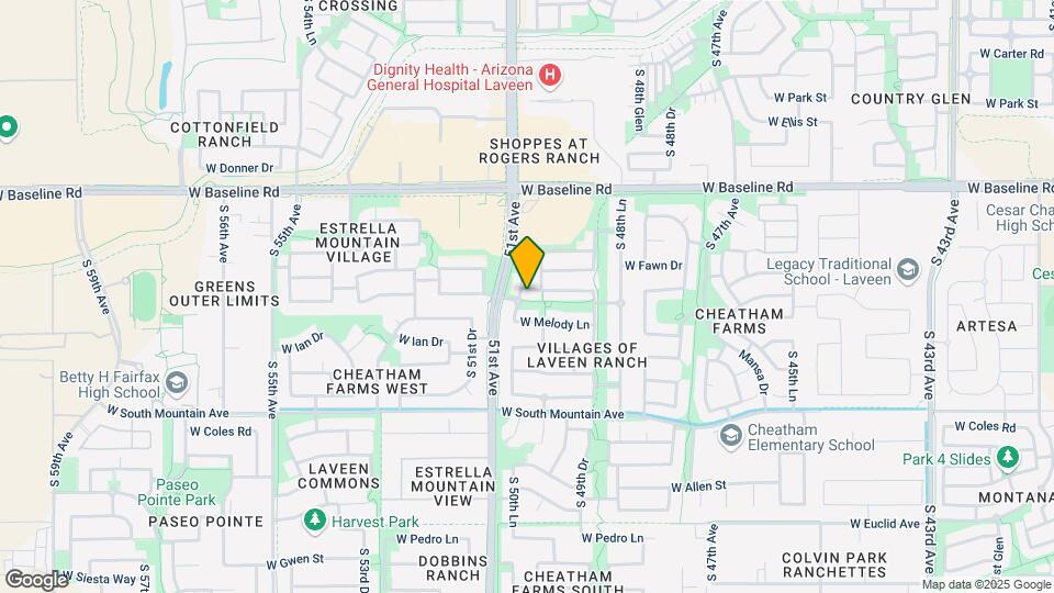 5033 W Harwell Rd Map and Location Details