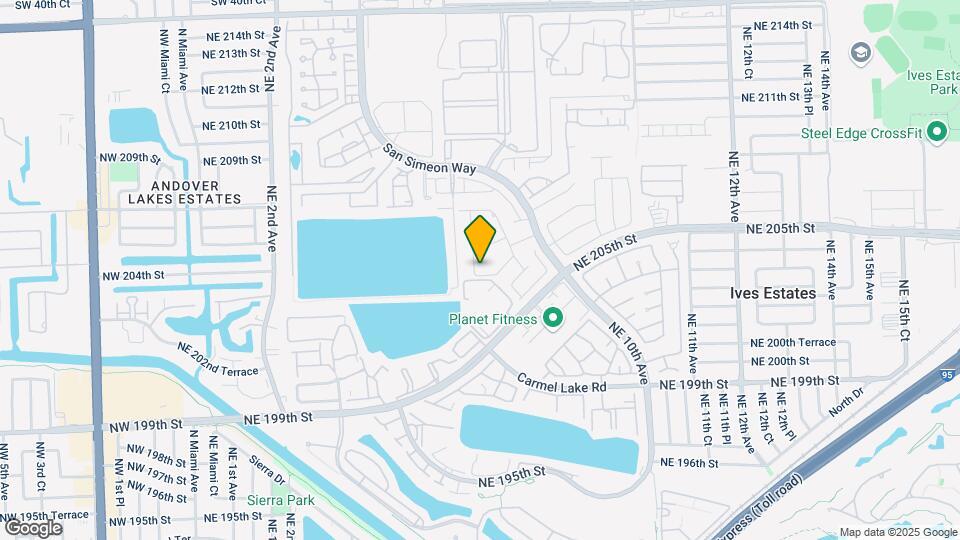 20533 NE 6th Ct Map and Location Details