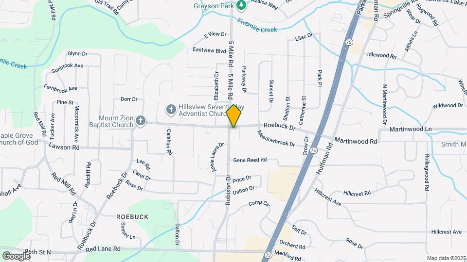 717 Robison Dr Map and Location Details