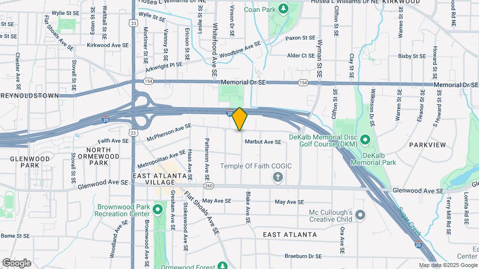 1449 McPherson Ave SE Map and Location Details