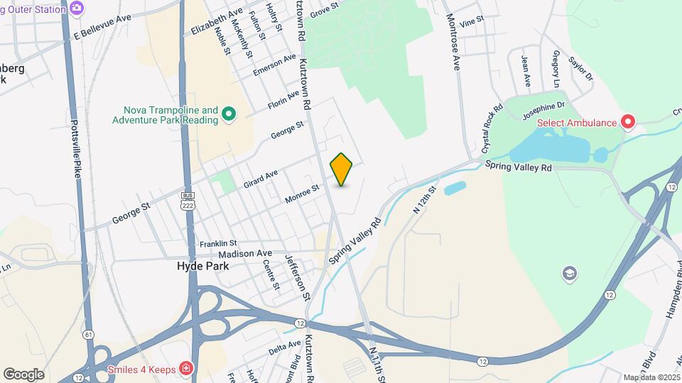 2825 Kutztown Rd, Unit 2 Map and Location Details