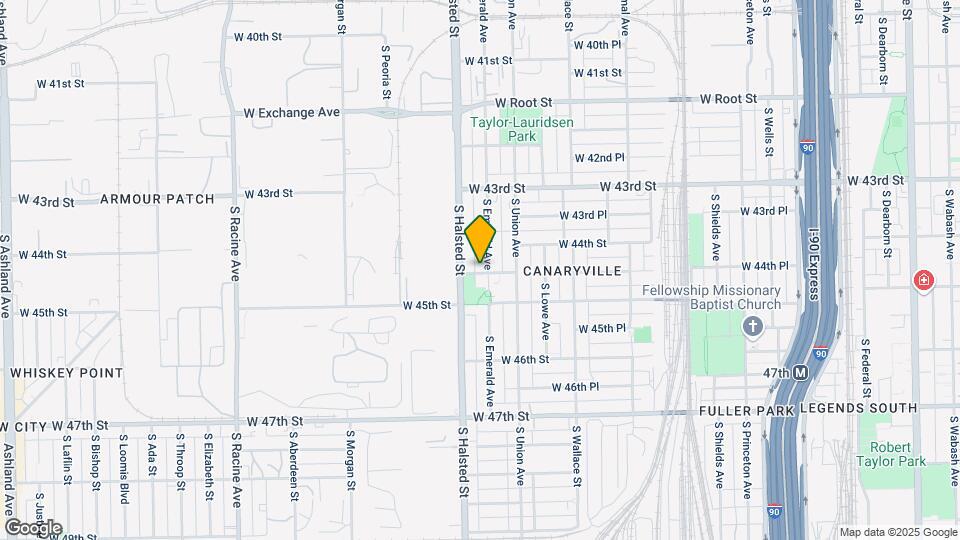 4422 S Emerald Ave Mapa y Detalles de la Ubicación