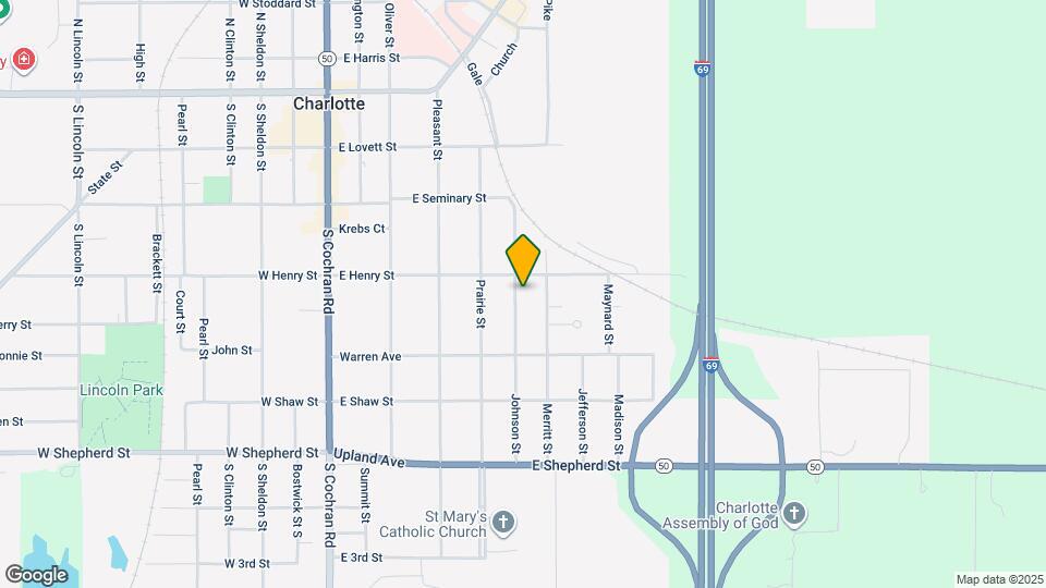 409 Johnson St Map and Location Details