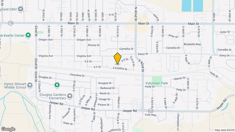 656 S 41st St Map and Location Details