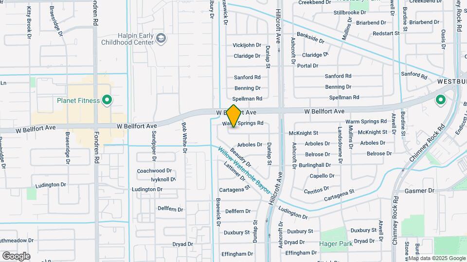 6026 McKnight St Map and Location Details