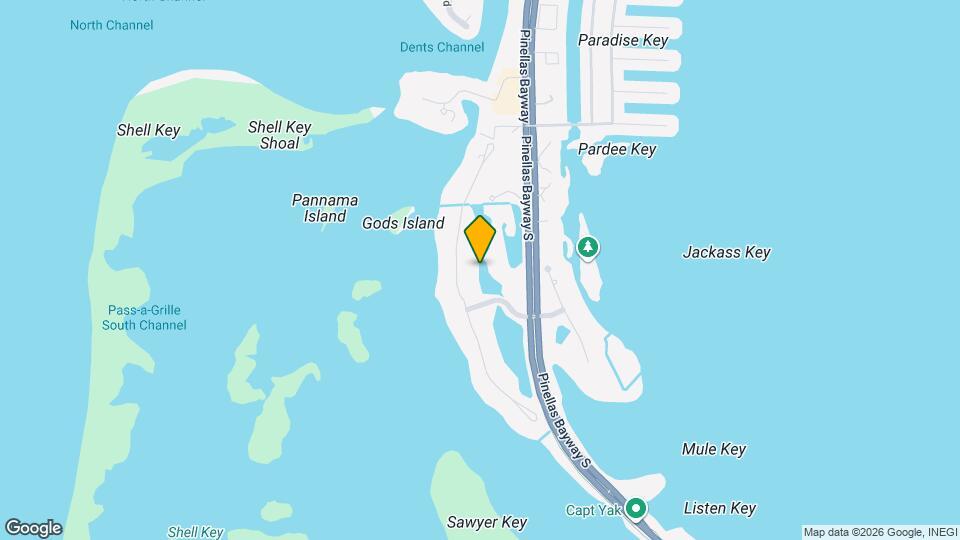 1355 Pinellas Bayway S Map and Location Details