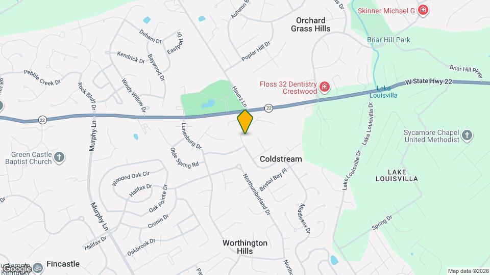 5005 Winding Spring Cir Map and Location Details