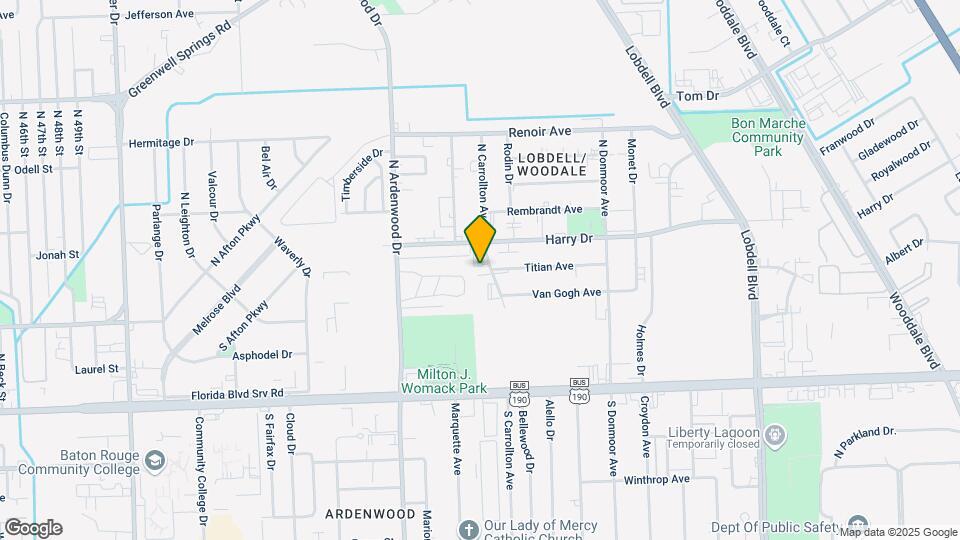 683 N Carrollton Ave Map and Location Details