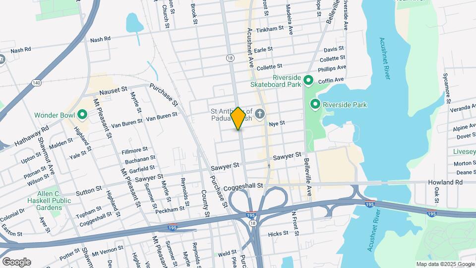177-179 Ashley Blvd Mapa y Detalles de la Ubicación