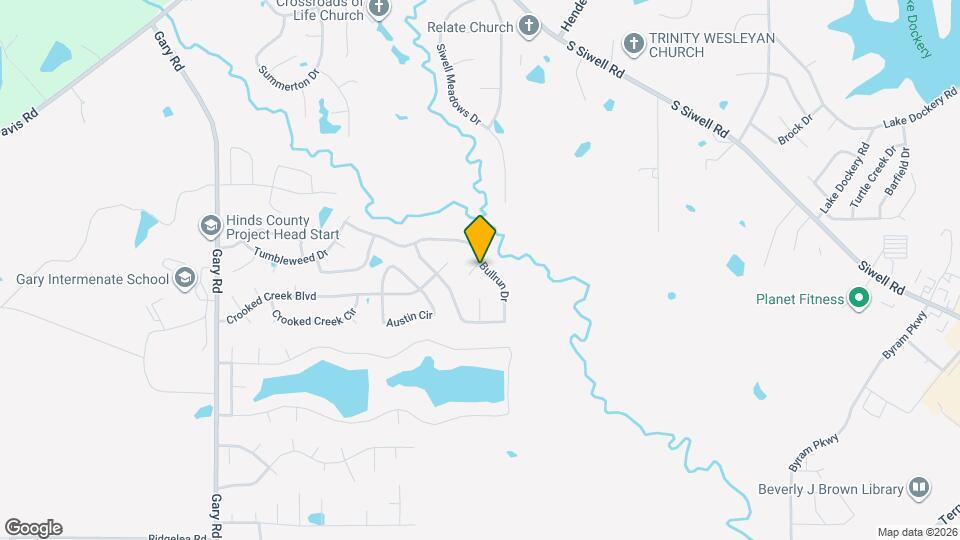 1123 Bullrun Dr Mapa y Detalles de la Ubicación