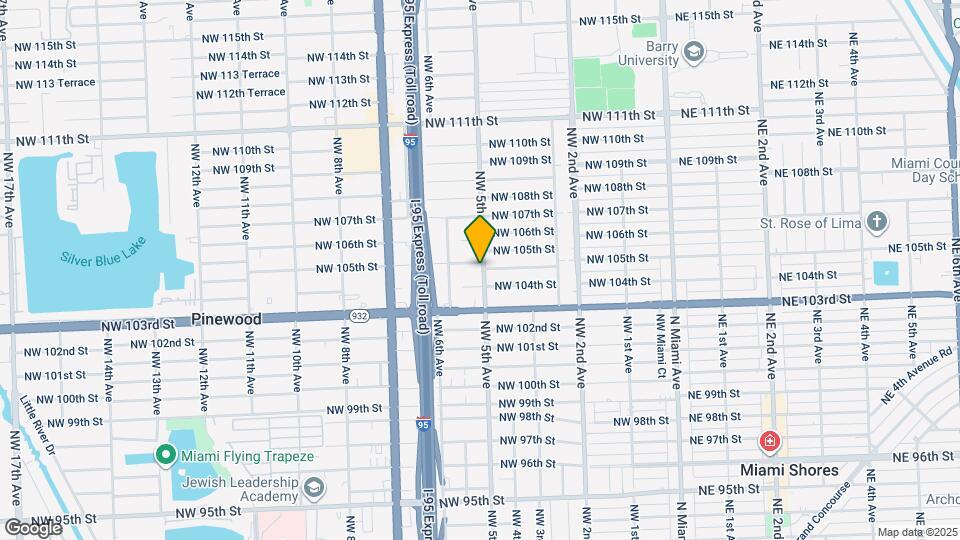 10428 NW 5th Ave Map and Location Details