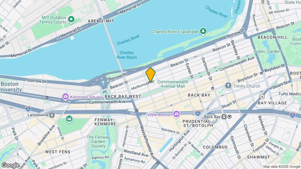 356 Marlborough St Map and Location Details