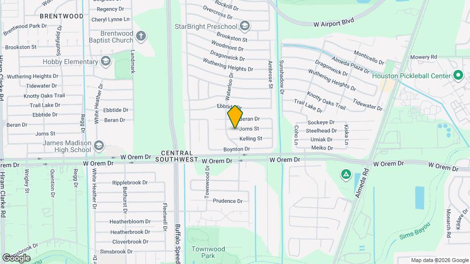 3247 Jorns St Mapa y Detalles de la Ubicación