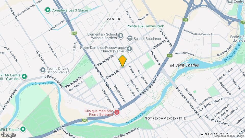 225 Giguère Av Map and Location Details