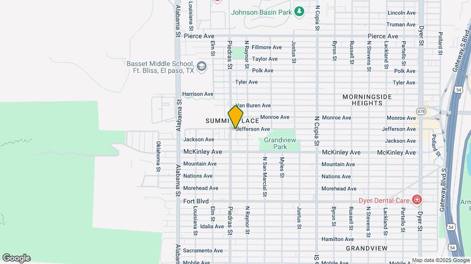 3828-3830 N Piedras St Map and Location Details