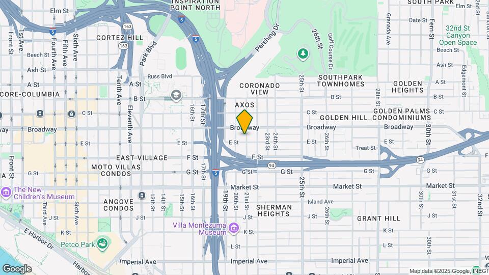 918 21st St Map and Location Details