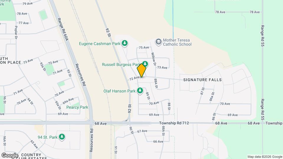 8917-8972 72 Ave Map and Location Details