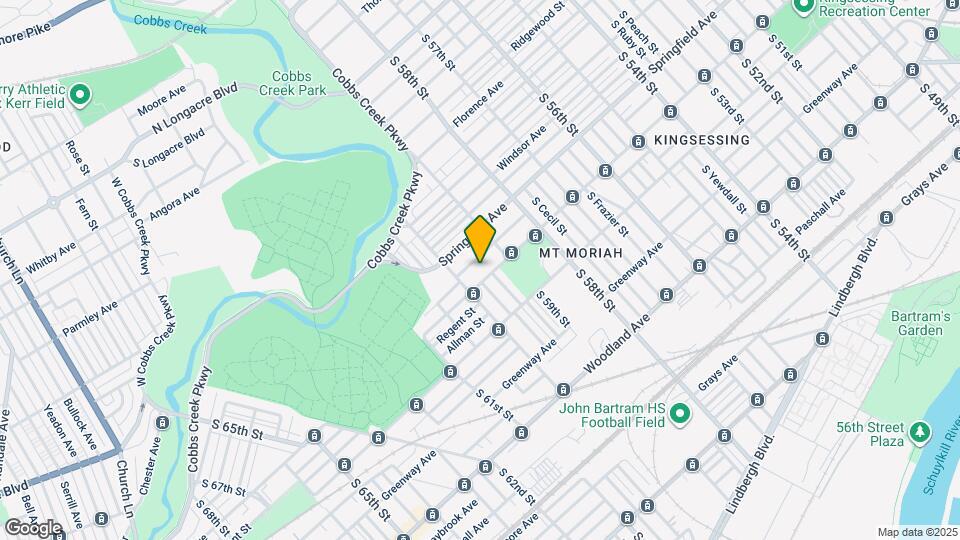 5941 Chester Ave Map and Location Details