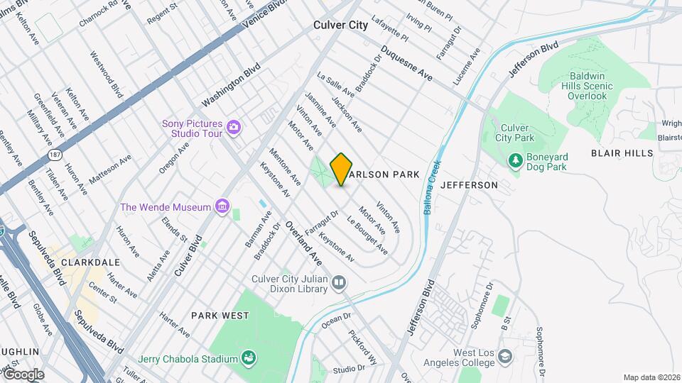 4281 Motor Ave Map and Location Details