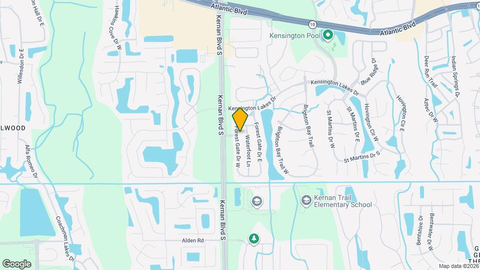 2063 Forest Gate Dr W Mapa y Detalles de la Ubicación