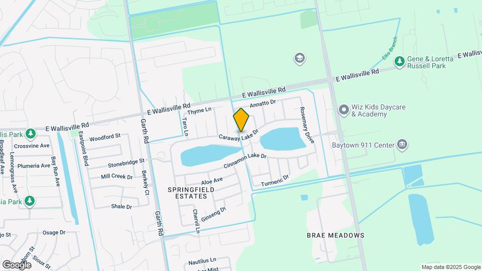 5603 Caraway Lake Dr Map and Location Details