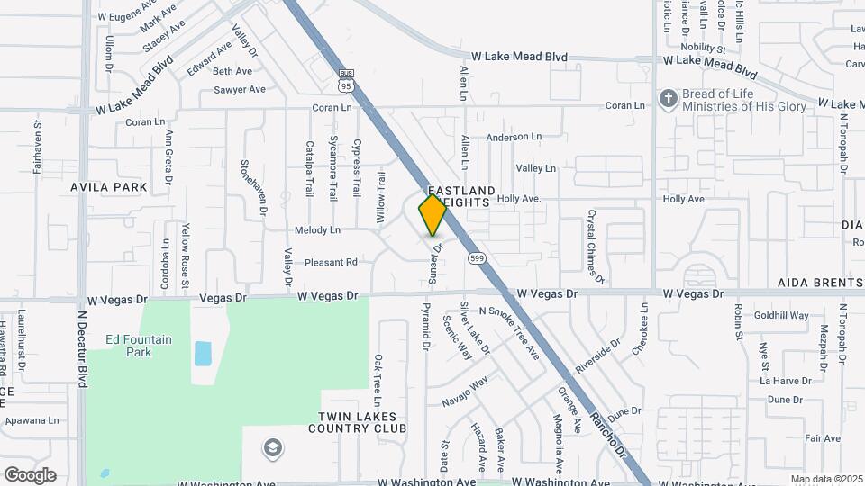 1637 Sunset Dr Mapa y Detalles de la Ubicación