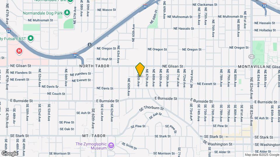 6604 NE Flanders St, Unit 2 Map and Location Details