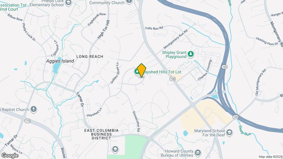 8535 Hayshed Ln Map and Location Details