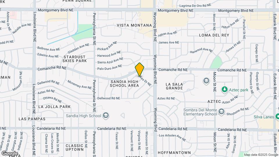 3201 Lykes Dr NE Map and Location Details