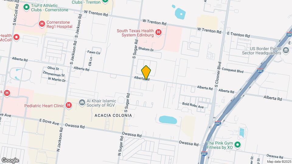 5005 Nevis Dr Mapa y Detalles de la Ubicación