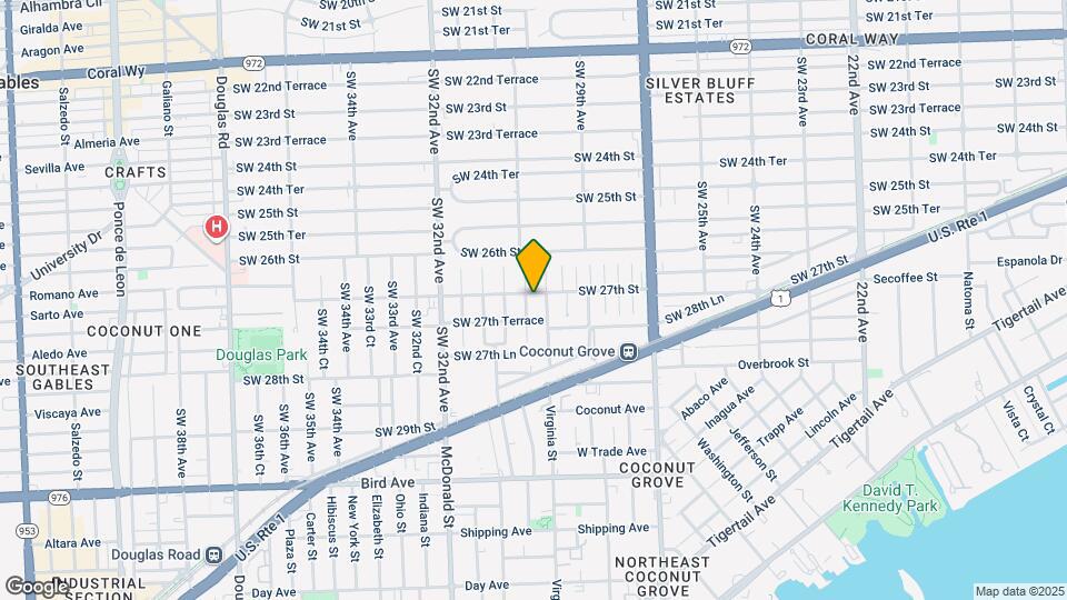 3030 SW 27th St, Unit Back Map and Location Details