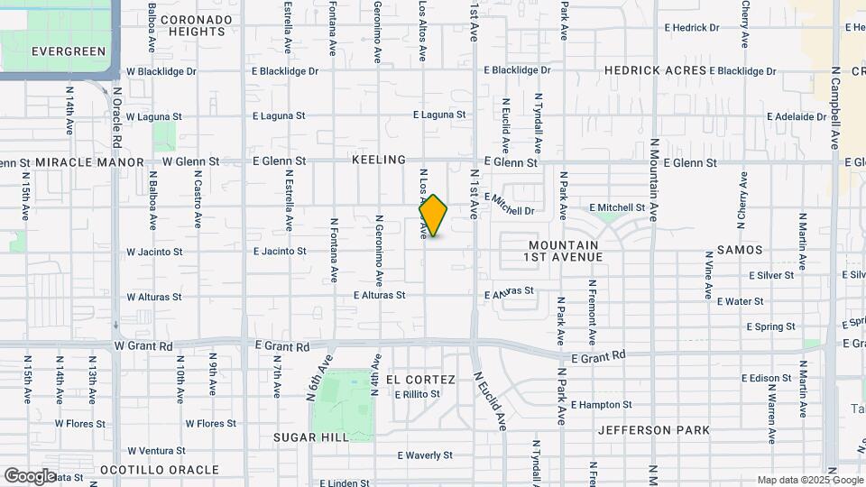 513 E Jacinto St-Unit -513 Map and Location Details