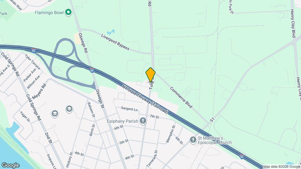 1219 Tulip St Map and Location Details