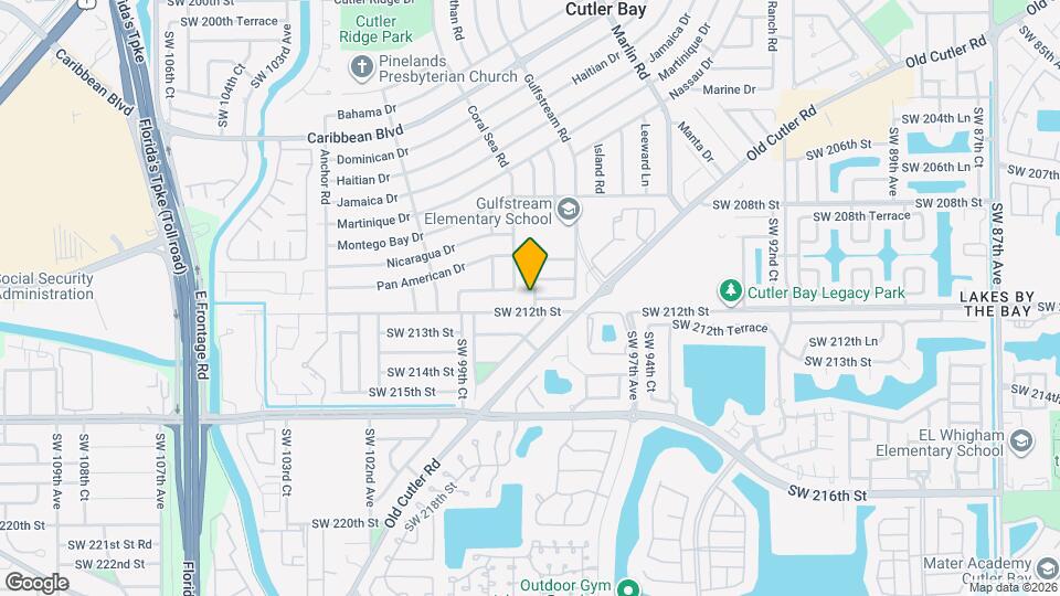 21102 SW 97th Pl Map and Location Details