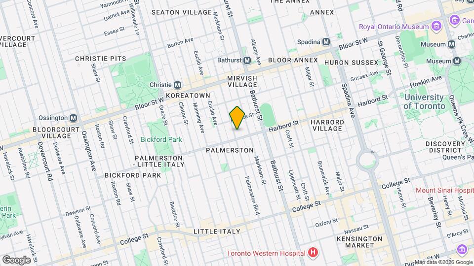 459 Palmerston Blvd Map and Location Details