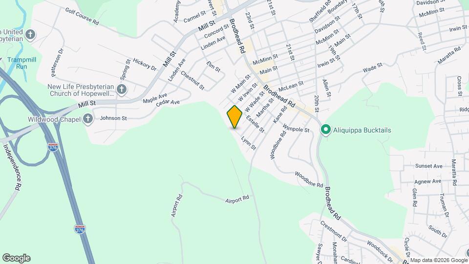 1195 Lynn St Map and Location Details