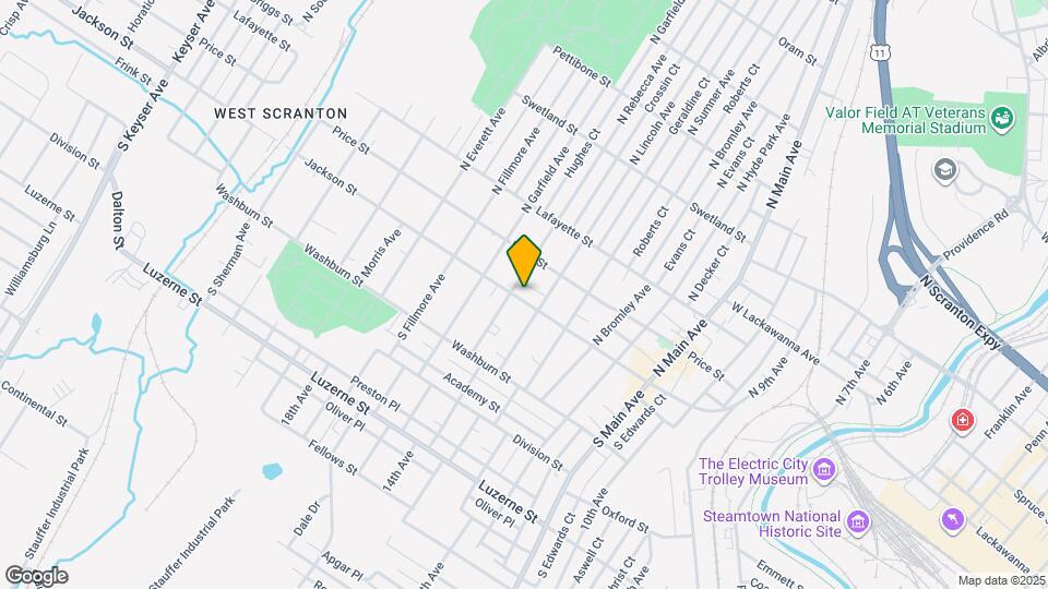 1518 Jackson St Map and Location Details