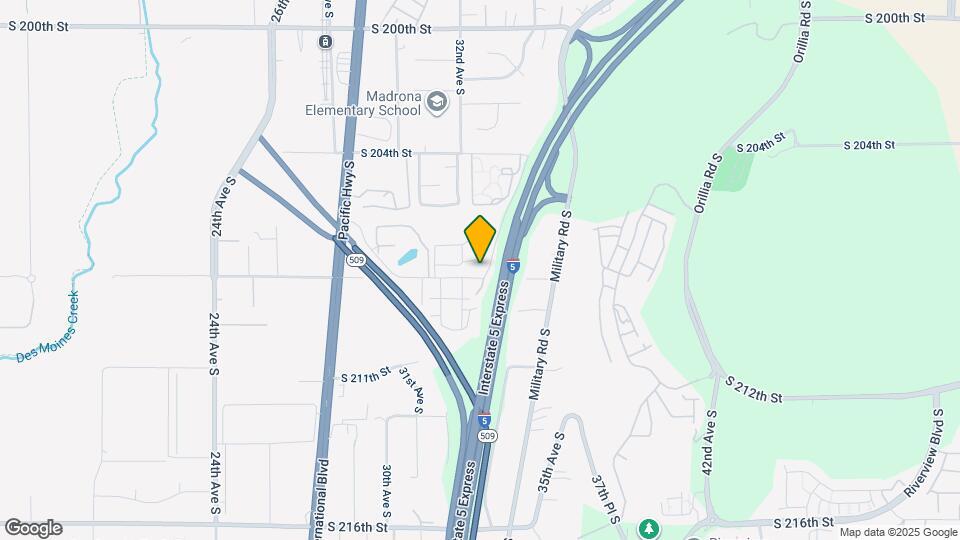 3216 S 208th St Map and Location Details