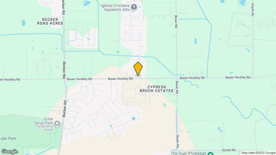 23430 Bauer Hockley Rd Map and Location Details