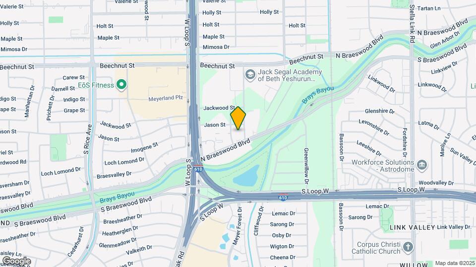 4550 N Braeswood Blvd Map and Location Details