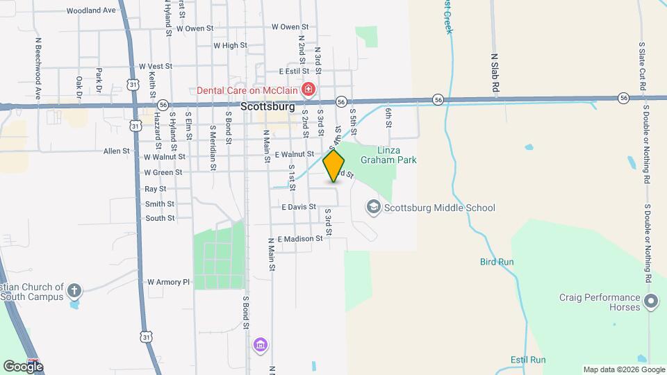 254 Harrison St Map and Location Details