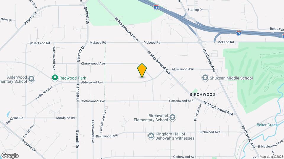 3012 Alderwood Ave Map and Location Details