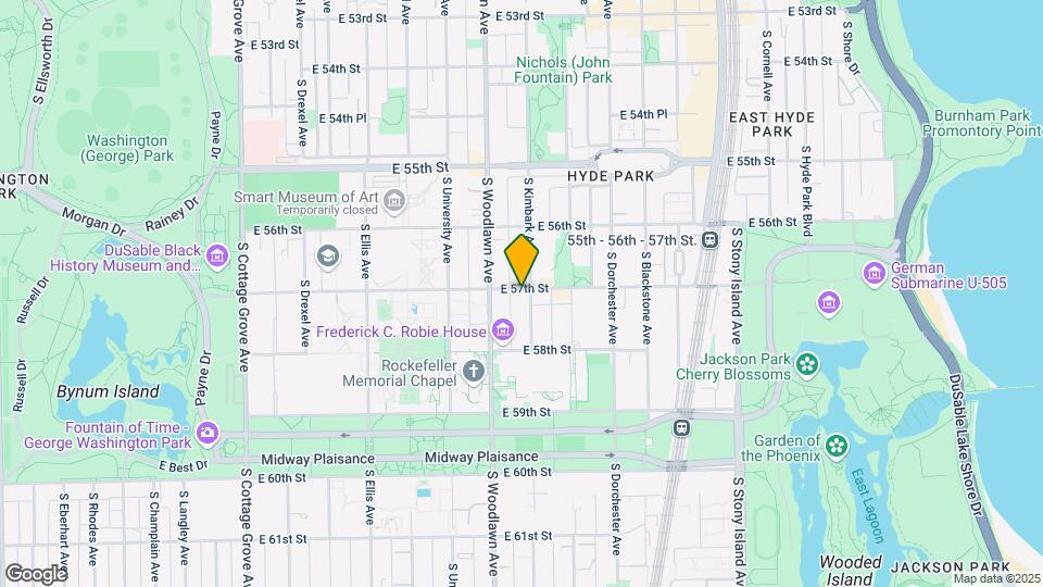5700-5702 S Kimbark Ave Map and Location Details