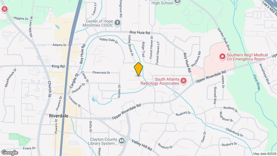 333 Riverbrook Trail Map and Location Details