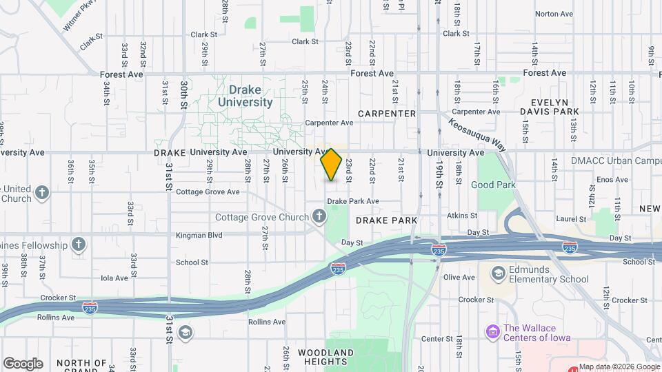 1123 24th St Map and Location Details