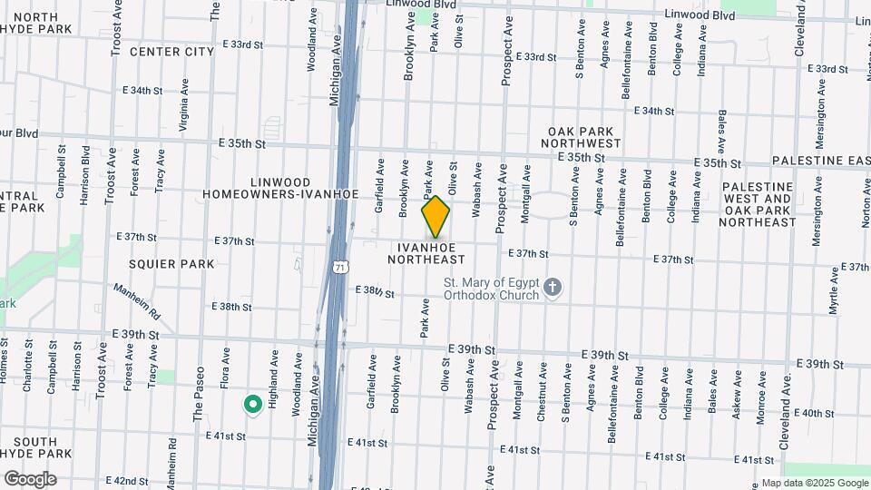2305 E 37th St Mapa y Detalles de la Ubicación
