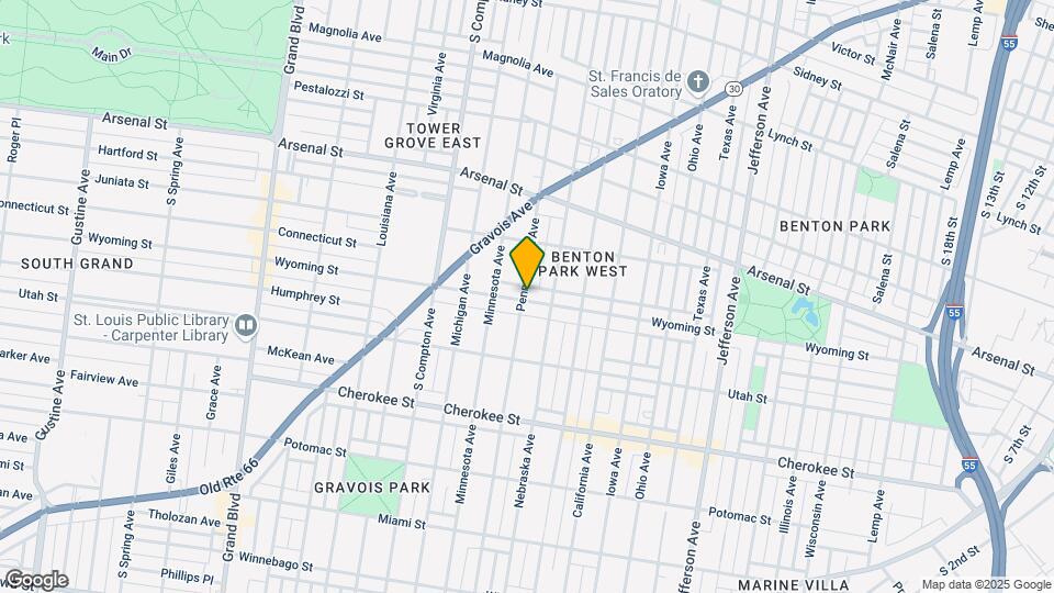 2927 Wyoming St Mapa y Detalles de la Ubicación