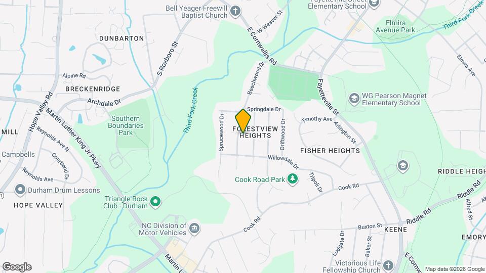 2913 Beechwood Dr Map and Location Details